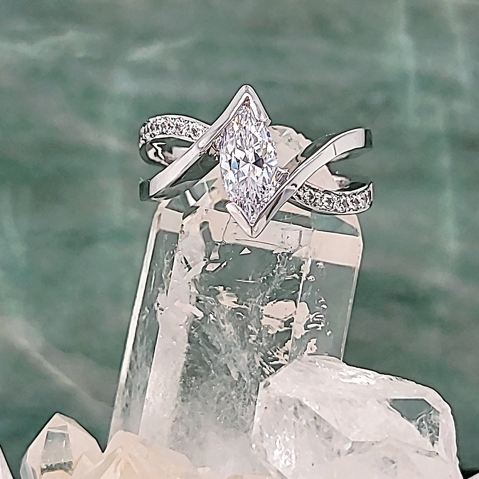 ladies-white-marquise-ring